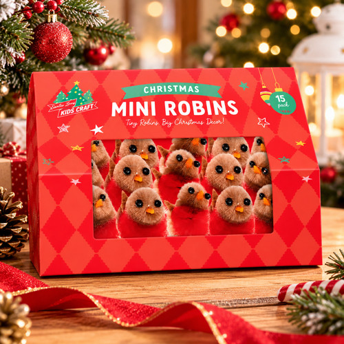 15x mini robin - mini, birds