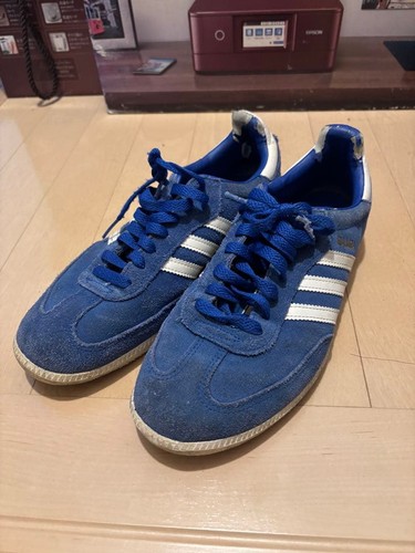 Blue adidas sambas - sambas, vintage