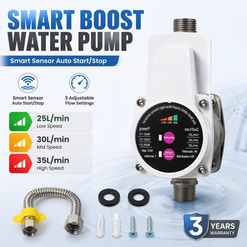 Smart shower pump - pump, automatic