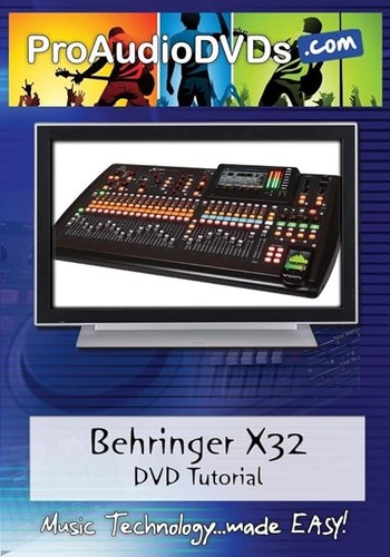 Dvd tutorial behringer - dvd, x32