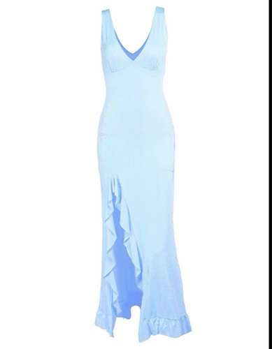 Womens blue full slip - slip, size