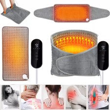 9 Modes Electric Heat Pad Heating Belt Warmer Waist Back Pain Relief Adjustable