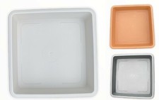 Square plant pot saucer water - square,