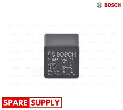 Relay main current for - main,