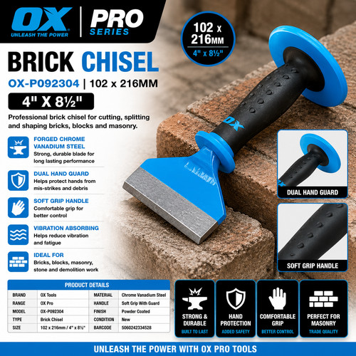 Pro p092304 brick chisel - pro,