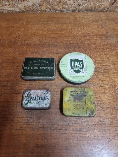 Vintage collectable tins - 4,