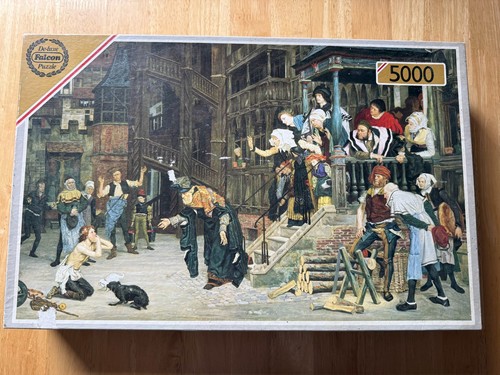 Falcon 5000 piece puzzle - falcon,