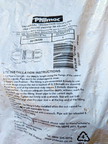 Philmac universal transition - universal,