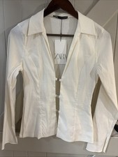 Zara Ivory Lightweight Linen
