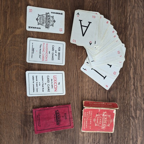 Waddingtons lexicon vintage - lexicon,