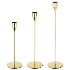 Bright Gold Candlestick Taper