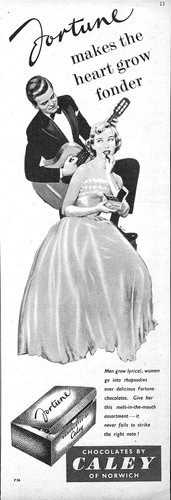 1952 advert for - for, of