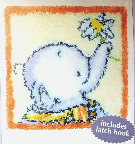 Latch hook rug kit elephant - hook,