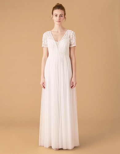 Monsoon beth beaded floral - beaded,