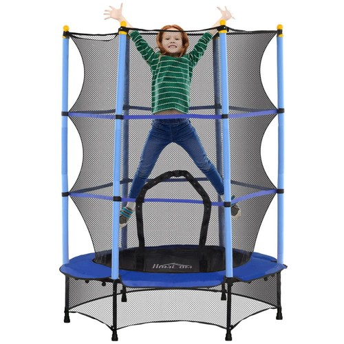 Kids trampoline with - kids, safety