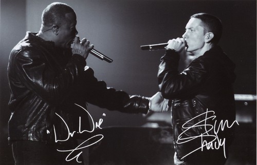 Eminem dre autograph - eminem,