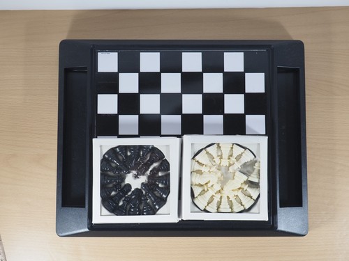 Vintage magnetic chess - magnetic, board