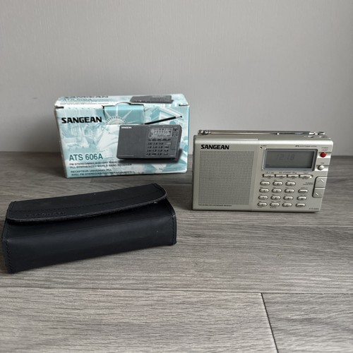 Sangean ats 606a stereo - ats, fm