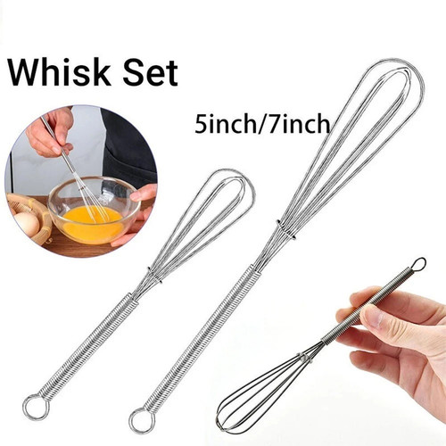 Small mini stainless whisk - mini,