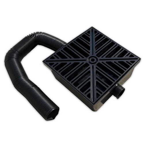 Catch basin with - catch,