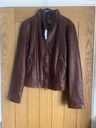 Reiss leather jacket - 14, 231