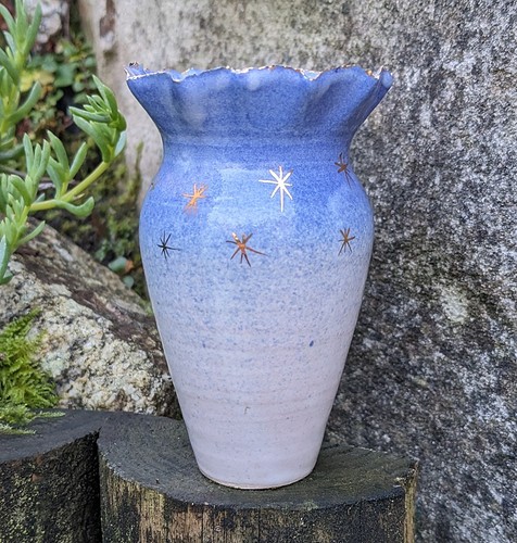 Studio pottery blue - studio,