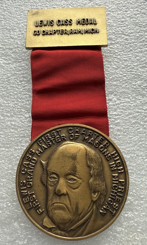 American masonic jewel medal - american,