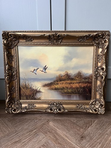Vintage original oil painting - vintage,