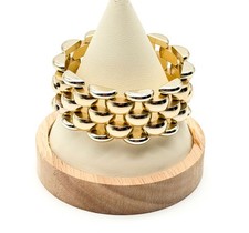 Chunky gold tone bracelet - chunky,