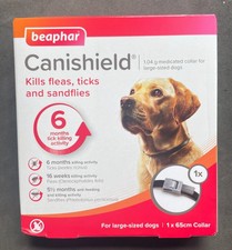 Canishield Dog Flea & Tick Collar Beaphar For Large Sized Dogs 65cm