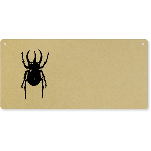 Atlas beetle door plaque - 'atlas,