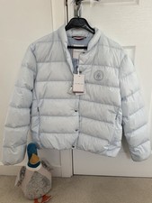 Tommy Hilfiger Women’s Light Blue Down Jacket Size S/8