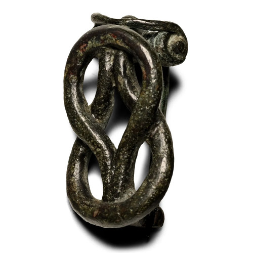 Roman bronze hercules knot - roman,