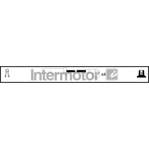 Leads ignition cables kit - leads,