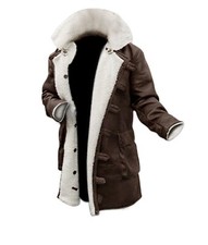 Mens Stylish Shearling Coat