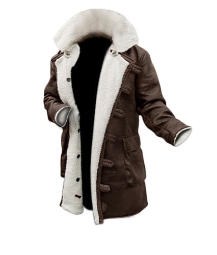 Mens stylish shearling coat - shearling,