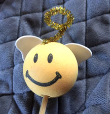 Yellow Smiley - Angel -Antenna