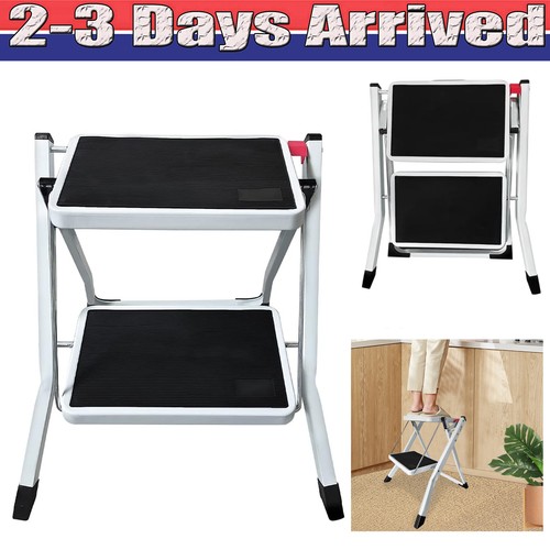 Safety folding step stool - folding,