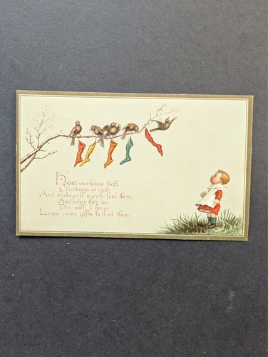 Victorian xmas greeting card - greeting,