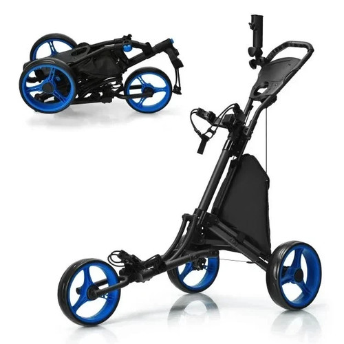 Costway wheel golf push pull - costway,