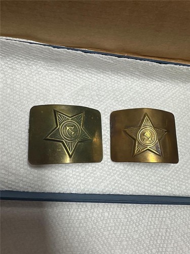 Two vintage brass - two, russian