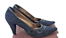 Alberto Zago Heels Black Suede