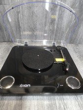 Ion USB Vinyl Turntable with In Built Speakers Auxiliary Input & Audio Output UK