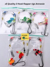 5x 2 hook flapper Sea rigs