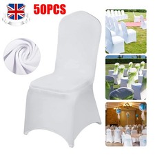 50pcs stretch spandex - spandex, white