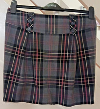 Next Mulberry and Grey Plaid