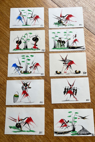 10x vintage mid century - 10x,