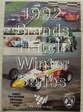 BRANDS HATCH 22 Nov 1992 BRSCC