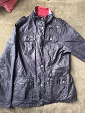 Ladies Wax Force Utility Jacket Size 12