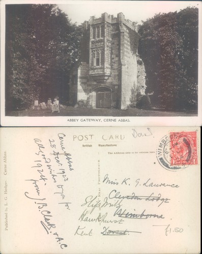 Abbey gateway cerne - abbey,
